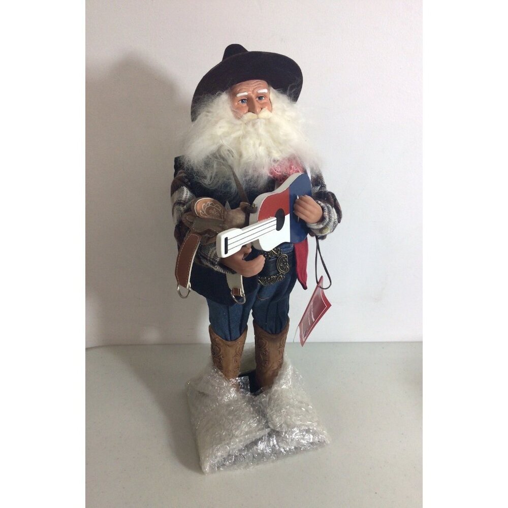 St Nicholas Square Western Santa Christmas Collection 18 Inches NEW